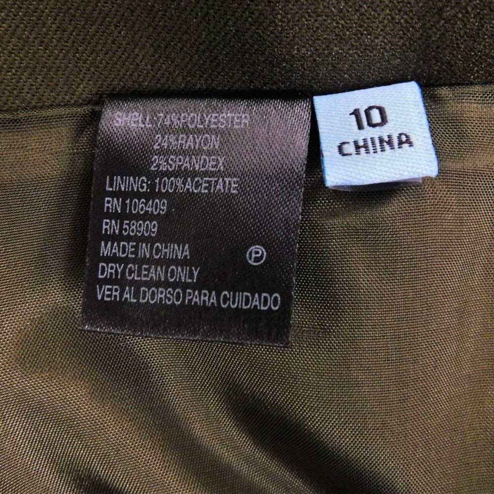 Antonio‎ Melani Women Skirt Green 10 - Picture 5 of 5